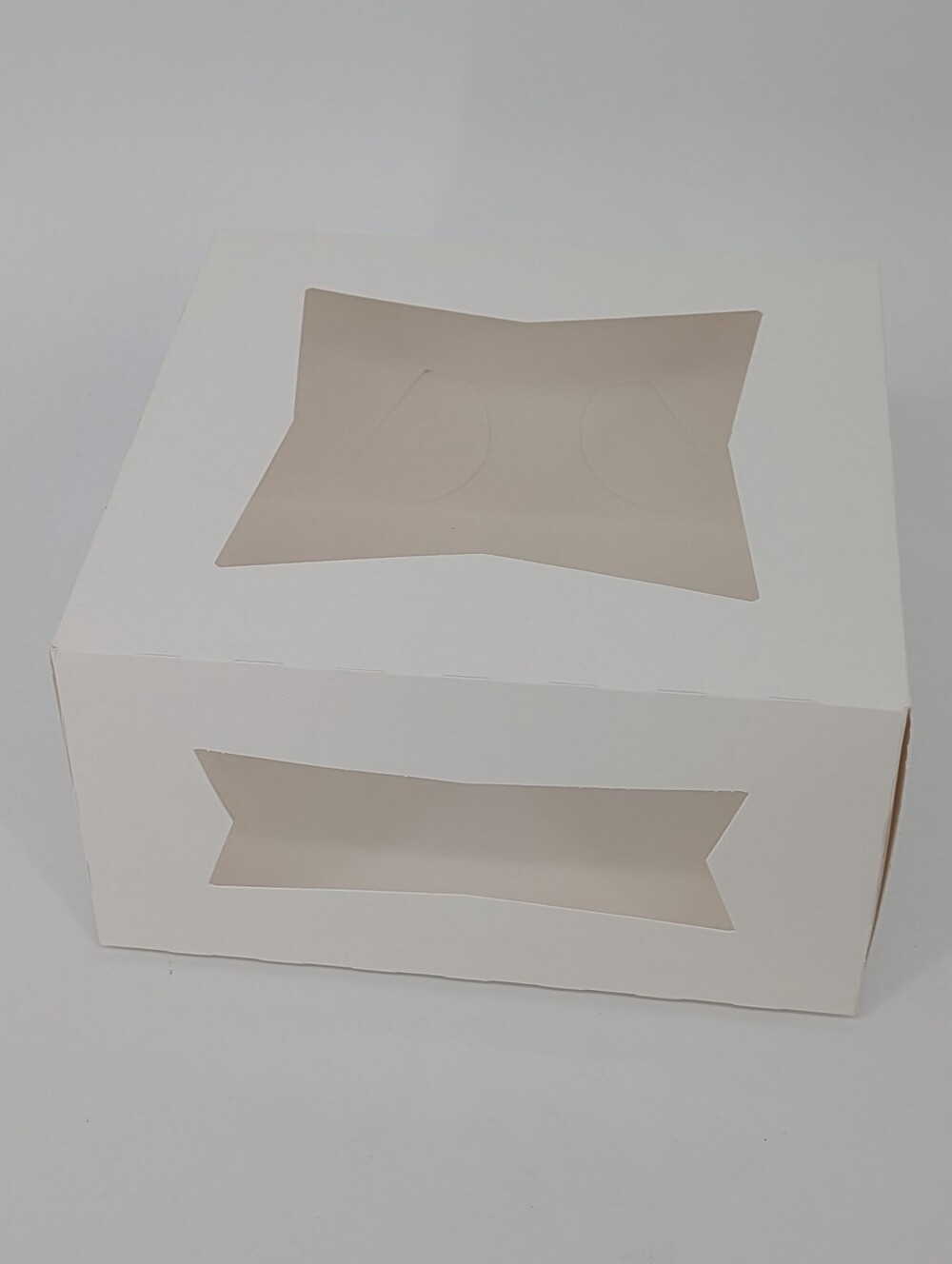 25 Cake Dessert Cookies Pie Boxes With Window White